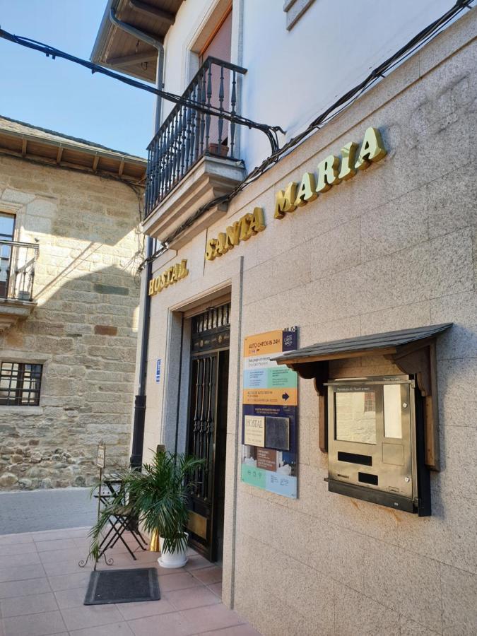 Hostal Santa Maria Cacabelos  Dış mekan fotoğraf